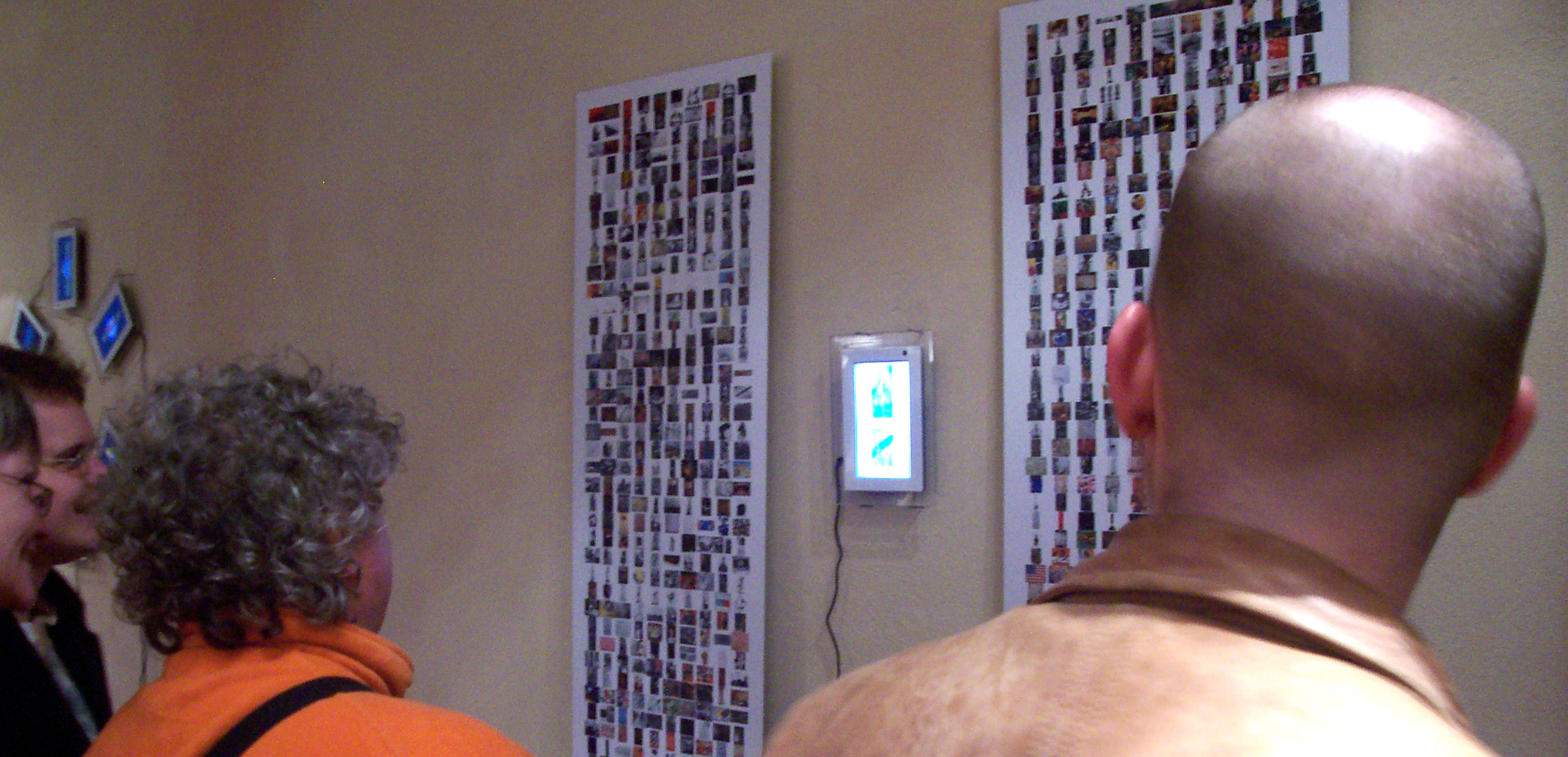 Vue vernissage etoile et tables